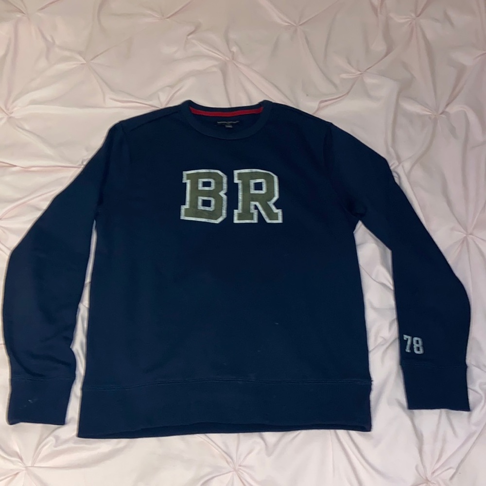 Small banana republic crew neck sweat shirt